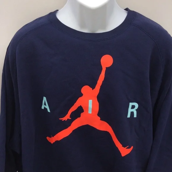 SOLD!! Nike Air Jordan with Extra Large Jumpman on the Chest - Picture 3 of 8